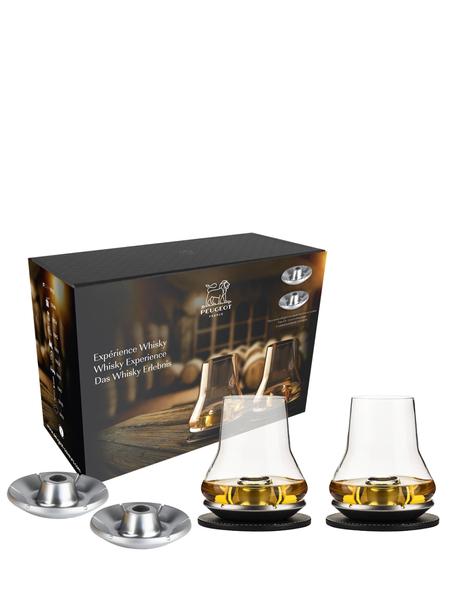 Set van 2 Whisky glazen met extra koelers