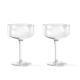 Swirl Coupeglazen (Set van 2)