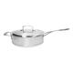 Silver lage sauteuse met deksel