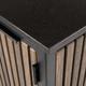 Buitenkeuken Bamboo Graphite Rhombus Storage met Lade en Tussenplateau