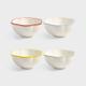Folk Bowl (Set van 4)