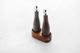 Set Olie- en Azijnfles met Acacia houder