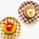 CHECKER Glasonderzetter (Set van 4)