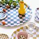 CHECKER Glasonderzetter (Set van 4)