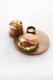 Sharing Set met Hamburgerplank uit Acacia en 3 Schaaltjes (FSC®)