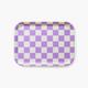 CHECKER Rechthoekig Dienblad