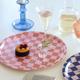 CHECKER Rond Dienblad
