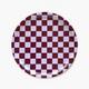 CHECKER Rond Dienblad