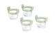 AirFryer Glazen Mini Cups (Set van 4)