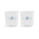 Flora Glas (Set van 2)