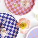 CHECKER Rond Dienblad