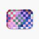 CHECKER Rechthoekig Dienblad