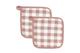 GINGHAM Pannenlappen (Set van 2)
