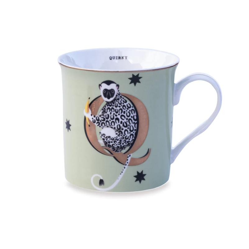 Q for Quirky Mug
