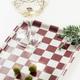 CHECKER Rechthoekig Dienblad