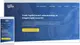Desktop- en mobiele weergave van de Craft Capital website met blauwe header en gele call-to-action knop.