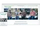 Screenshot van de website van basisschool De Piramide met lachende leerlingen zittend op een muurtje en het schoollogo.