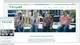 Screenshot van de website van basisschool De Piramide met lachende leerlingen zittend op een muurtje en het schoollogo.