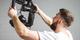 Cameraman met stabilizer