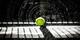 Super slow motion Super slow motion effect met tennisbal