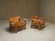 Pair of Børge Mogensen Spanish chairs 1960s