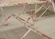 Set of 4 French 1950s garden chairs