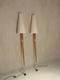Pair "Soudain le sol trembla" by Philippe Starck