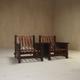 Pair of Spanish rationalist armchairs
