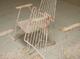 Set of 4 French 1950s garden chairs