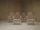 Set of 4 French 1950s garden chairs