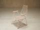 Set of 4 French 1950s garden chairs