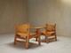 Pair of Børge Mogensen Spanish chairs 1960s
