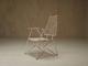 Set of 4 French 1950s garden chairs
