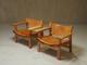 Pair of Børge Mogensen Spanish chairs 1960s