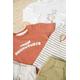 T-shirt streep - Mini Adventurer