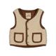 Omkeerbaar teddy gilet - Tiny Timber Tales