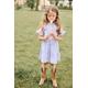 Kleed Stripe Ruffle
