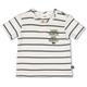 T-shirt streep wafelstructuur - Rock My Boat