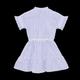 Kleed Stripe Ruffle