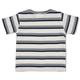 T-shirt rib met streep - Summer Denims