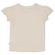 T-shirt met crochet bloem - Let Your Dreams Blossom