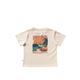 T-shirt Ocean BLVD | Oversized