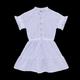 Kleed Stripe Ruffle