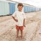 T-shirt Ocean BLVD | Oversized