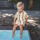 Bold Stripes | Relaxed Short