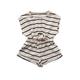 Stripes | Front Tie Playsuit