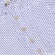 Kleed Stripe Ruffle