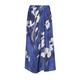Elegante rok in aquarelprint