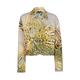Jeansvest in safariprint