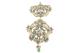 Gouden en zilveren pendant/hanger
